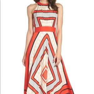 Eliza J Scarf Print Maxi